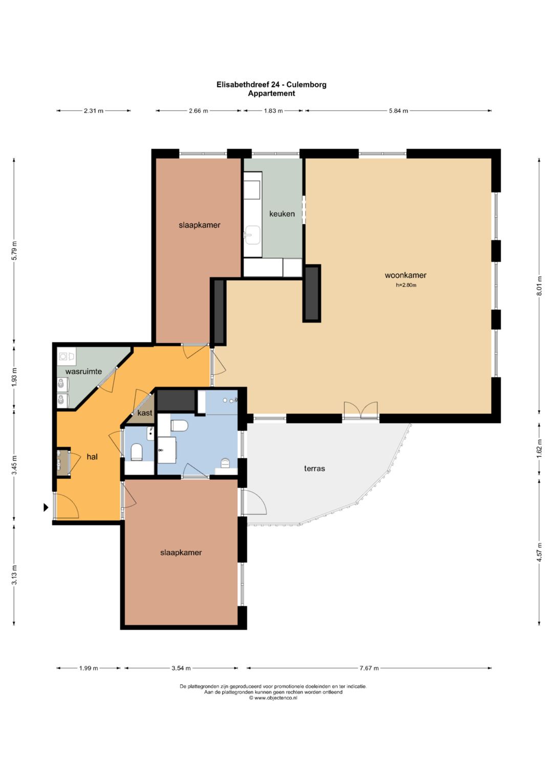 Foto 55 van Elisabethdreef 3-24