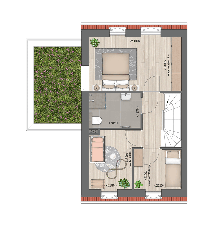 Photo 4 of Eengezinswoningen hoekwoningen (Bouwnr. 7)