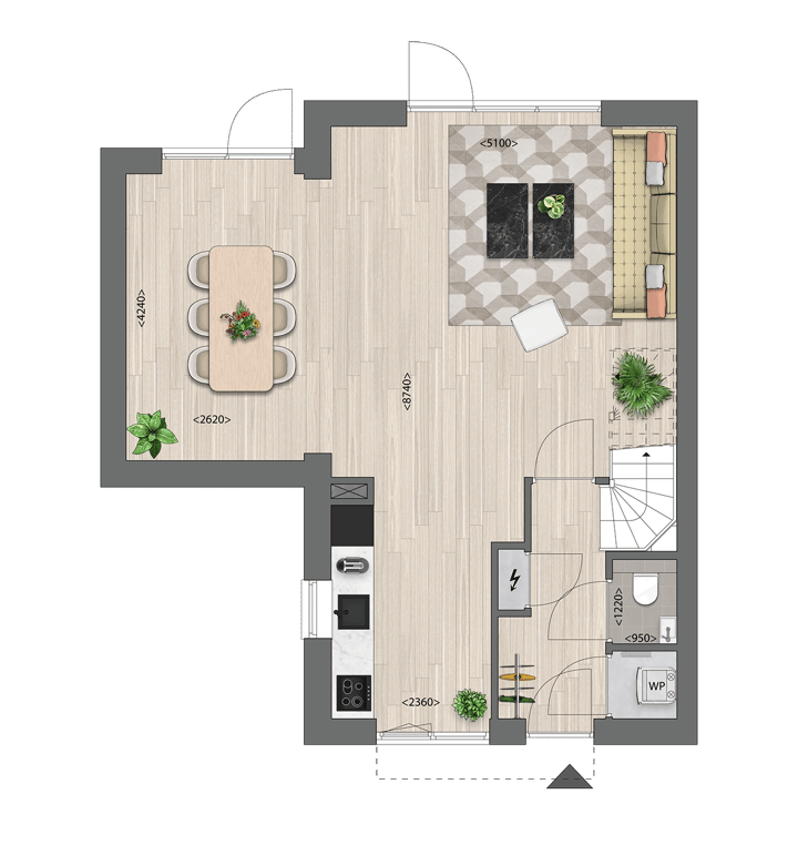 Photo 3 of Eengezinswoningen hoekwoningen (Bouwnr. 7)