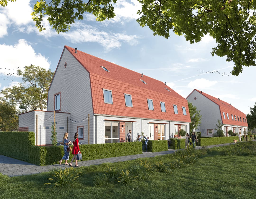 Foto 8 van Eengezinswoningen hoekwoningen (Bouwnr. 5)