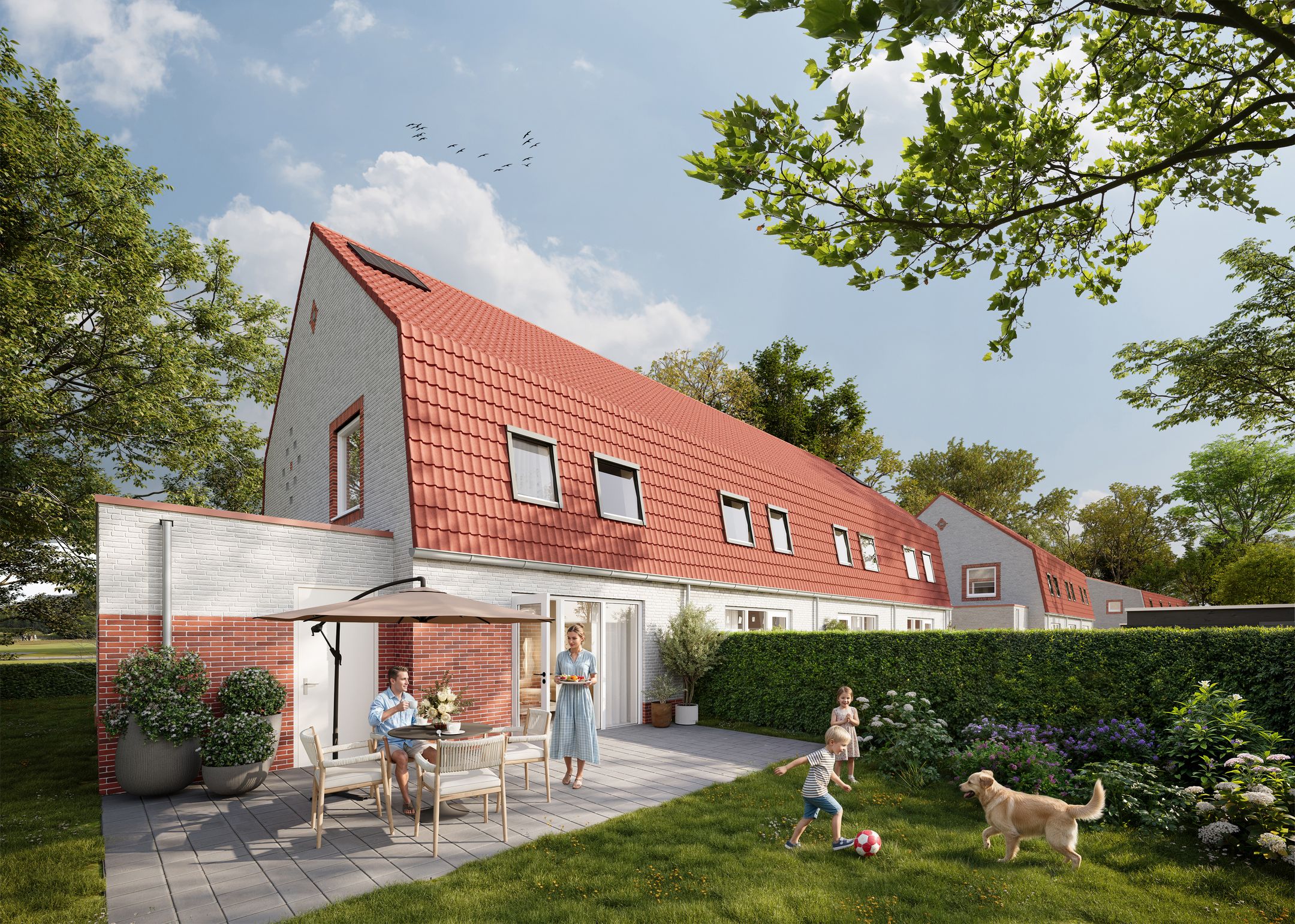 Foto 6 van Eengezinswoningen hoekwoningen (Bouwnr. 5)