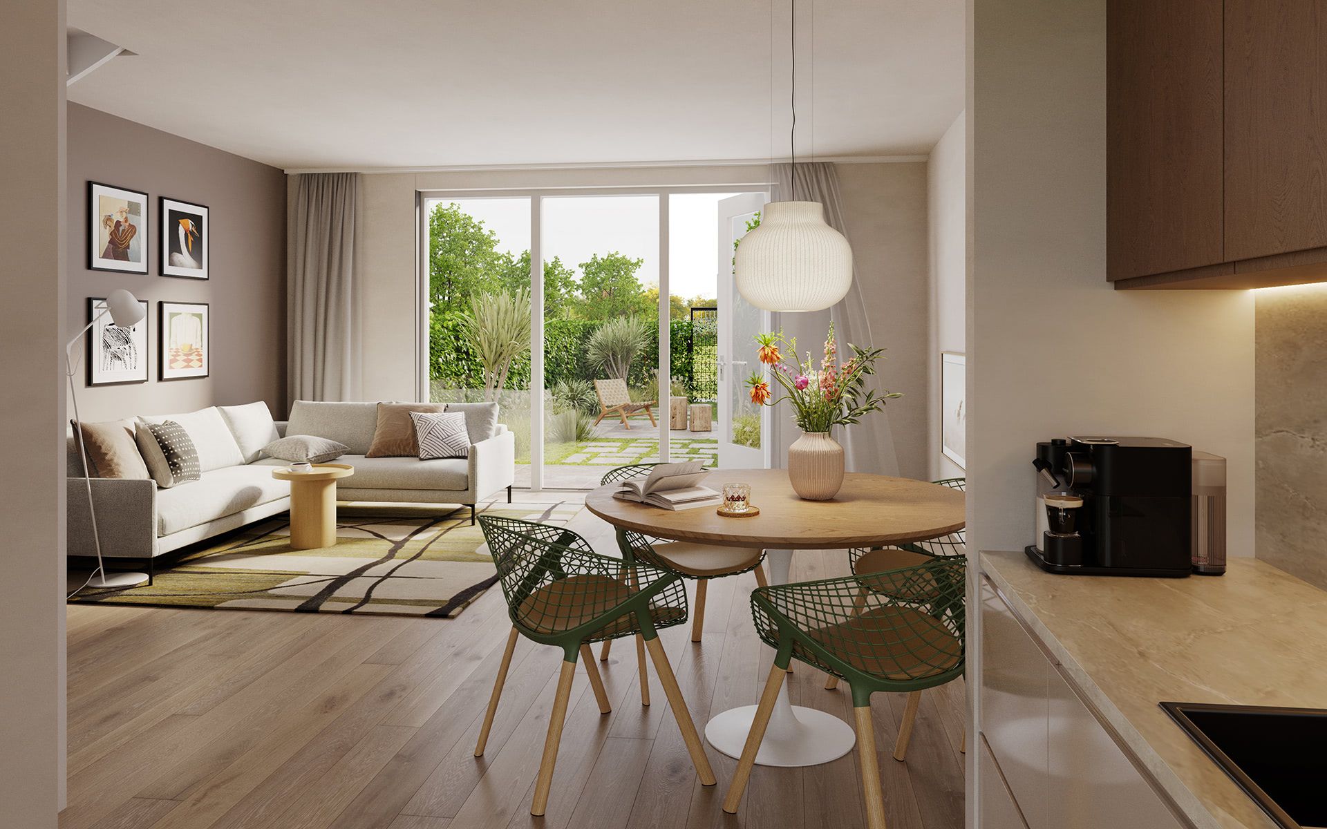 Foto 21 van Eengezinswoningen hoekwoningen (Bouwnr. 1)