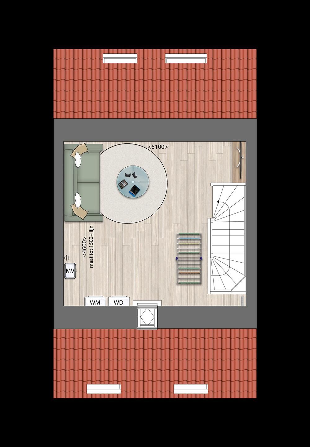 Foto 4 van Eengezinswoningen tussenwoningen (Bouwnr. 2)