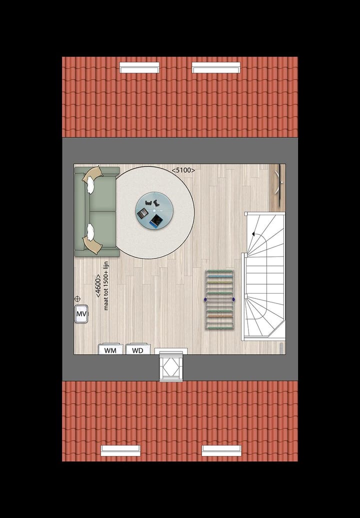 Foto 4 van Eengezinswoningen tussenwoningen (Bouwnr. 2)