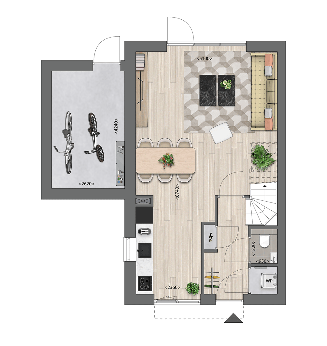 Photo 2 of Eengezinswoningen hoekwoningen (Bouwnr. 4)