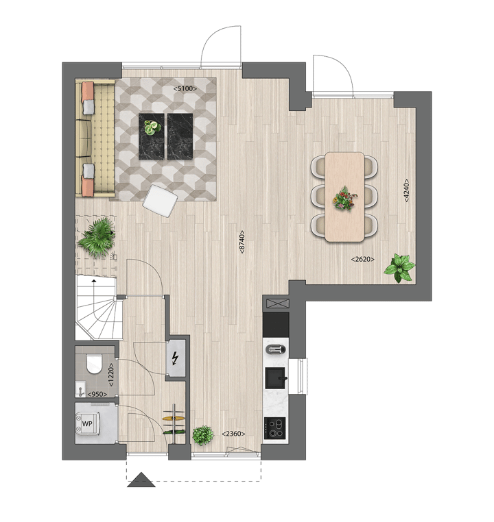 Photo 3 of Eengezinswoningen hoekwoningen (Bouwnr. 1)