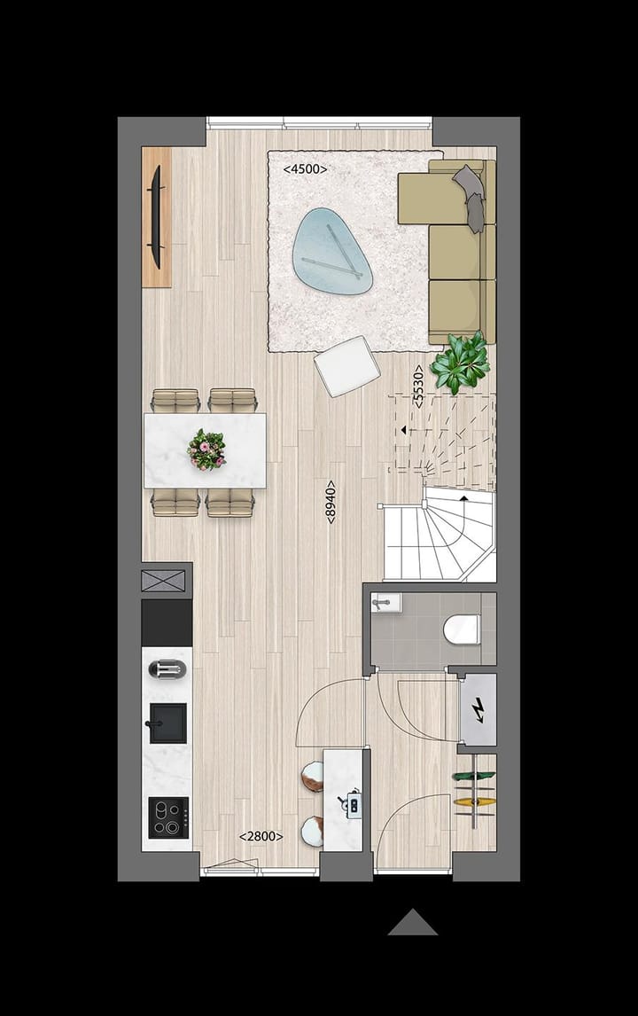 Foto 2 van Starterswoningen tussenwoningen (Bouwnr. 9)