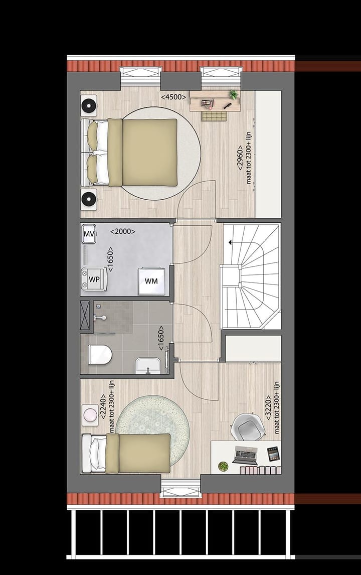 Foto 3 van Starterswoningen tussenwoningen (Bouwnr. 9)