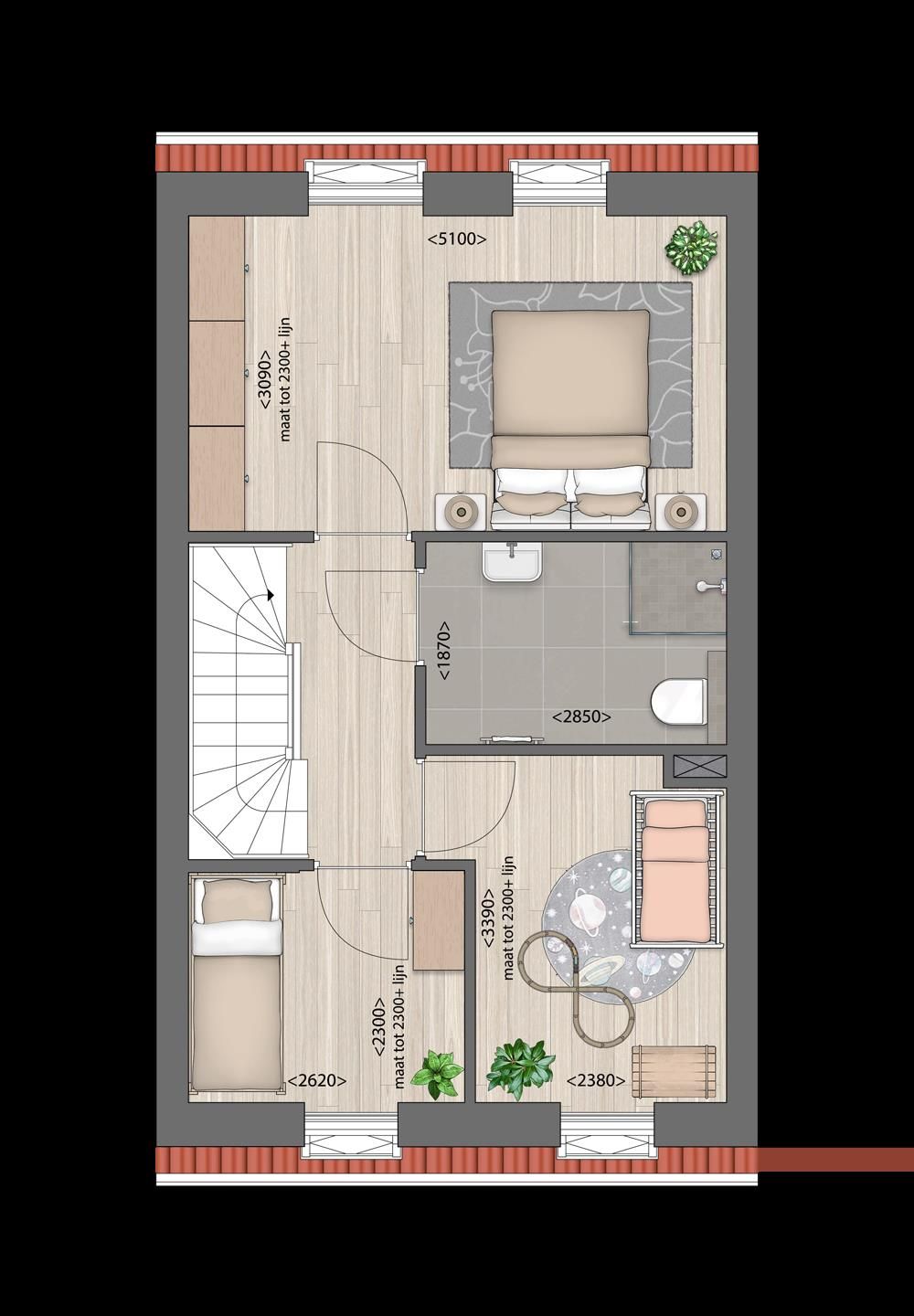 Photo 3 of Eengezinswoningen tussenwoningen (Bouwnr. 3)