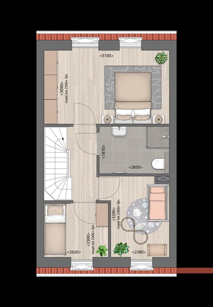 Photo 3 of Eengezinswoningen tussenwoningen (Bouwnr. 3)