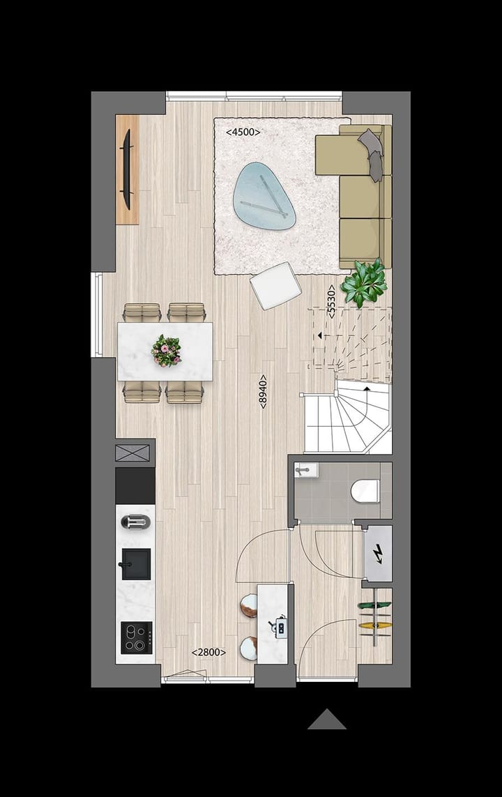 Foto 2 van Starterswoningen hoekwoningen (Bouwnr. 8)