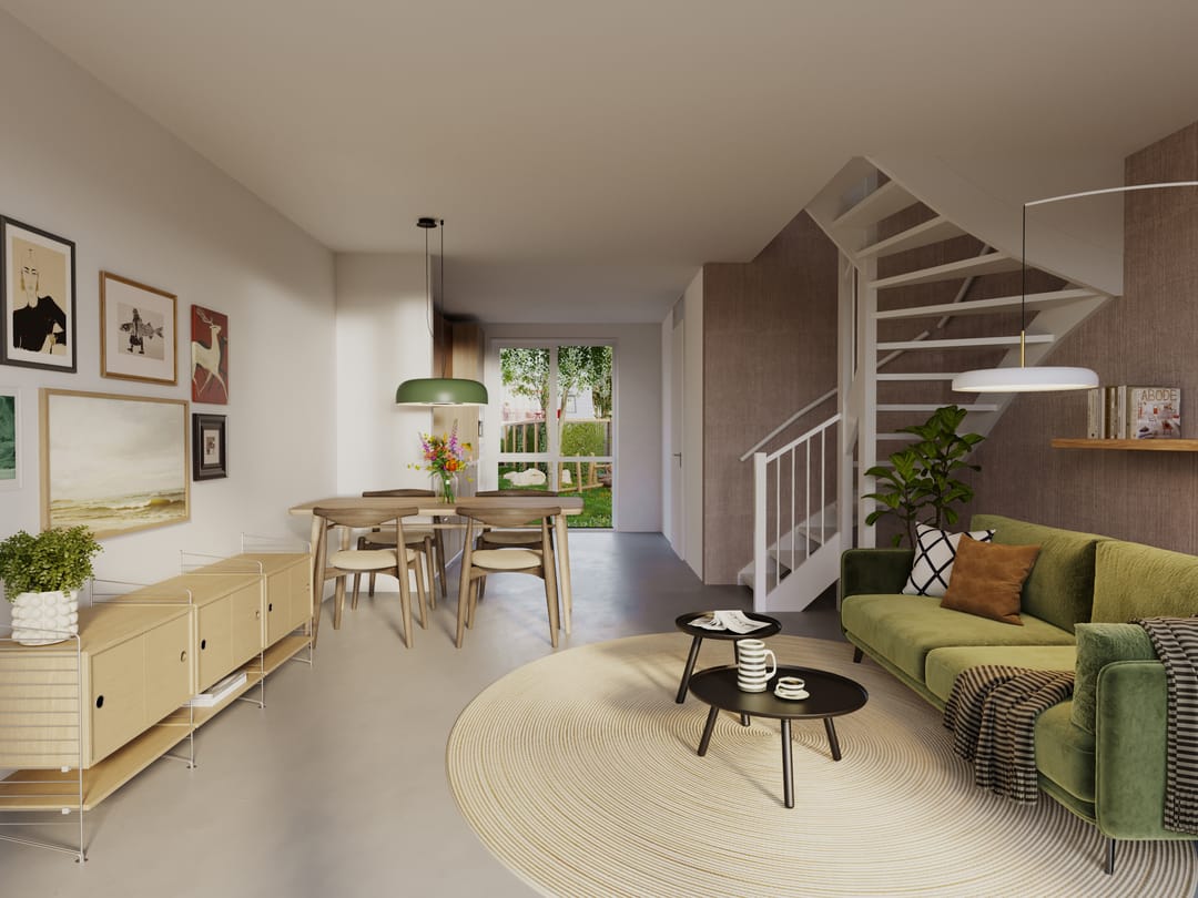 Foto 11 van Starterswoningen tussenwoningen (Bouwnr. 10)