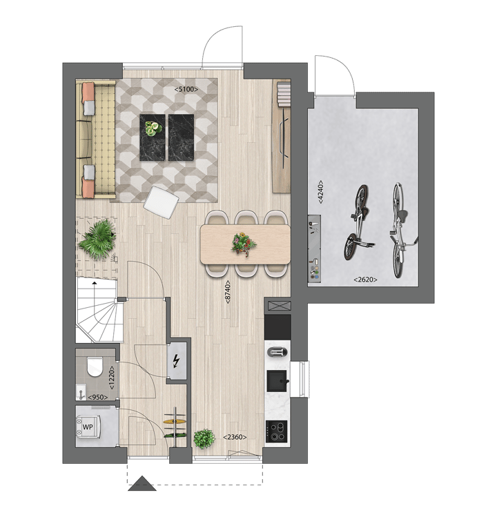 Photo 2 of Eengezinswoningen hoekwoningen (Bouwnr. 1)