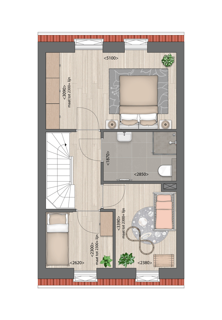 Photo 3 of Eengezinswoningen tussenwoningen (Bouwnr. 6)