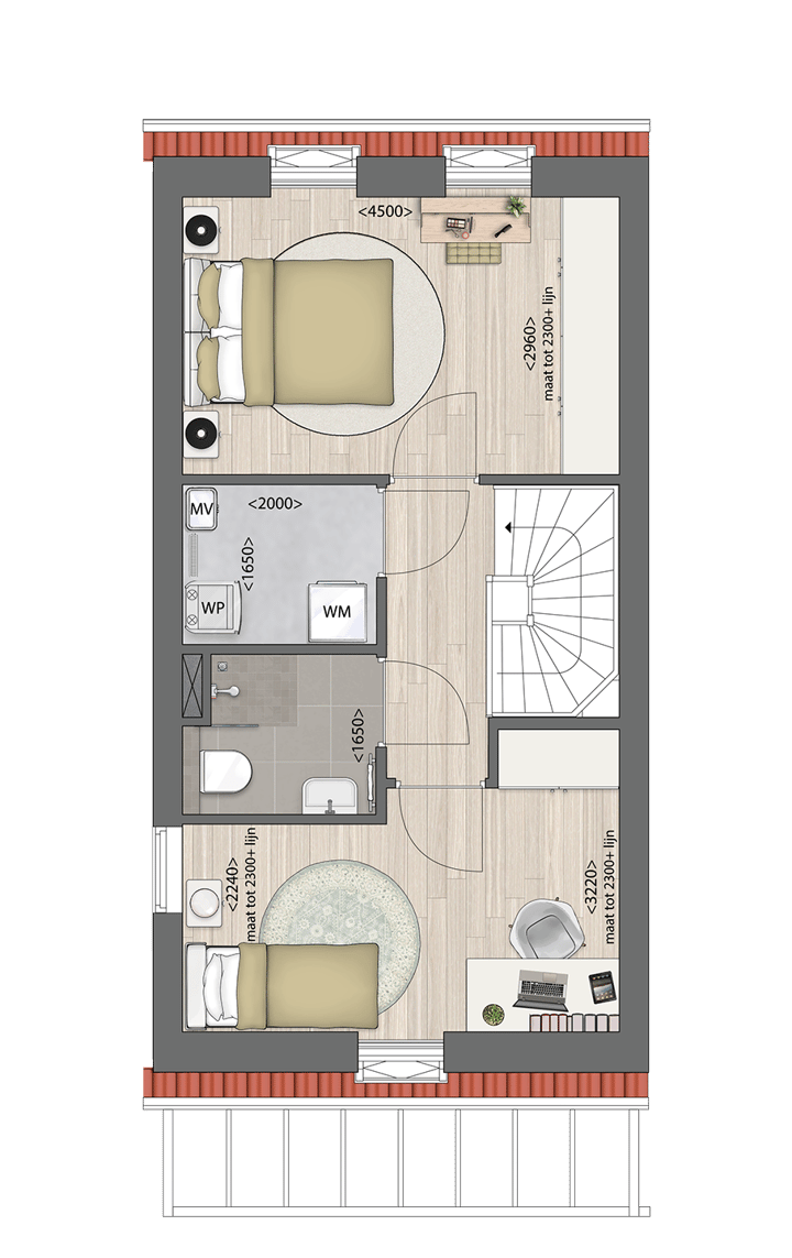 Foto 3 van Starterswoningen hoekwoningen (Bouwnr. 8)
