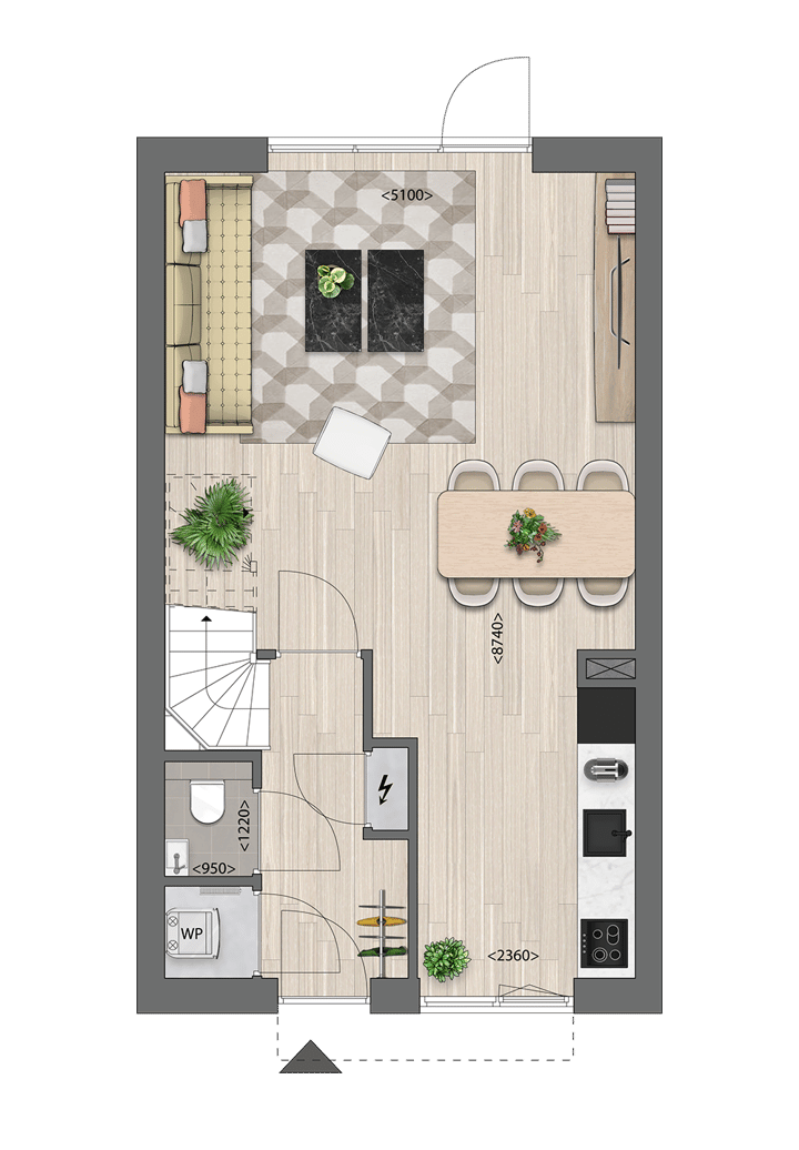 Photo 2 of Eengezinswoningen tussenwoningen (Bouwnr. 6)