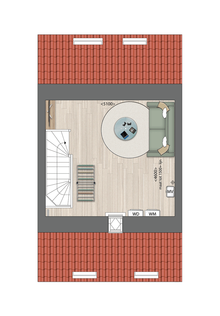 Photo 4 of Eengezinswoningen tussenwoningen (Bouwnr. 3)