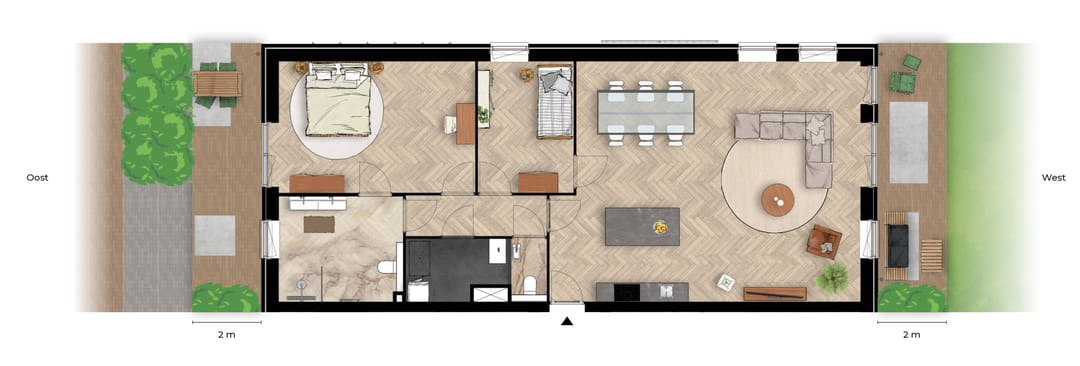 Foto 16 van Zuydpolder- Kastanje Erf | Appartementen