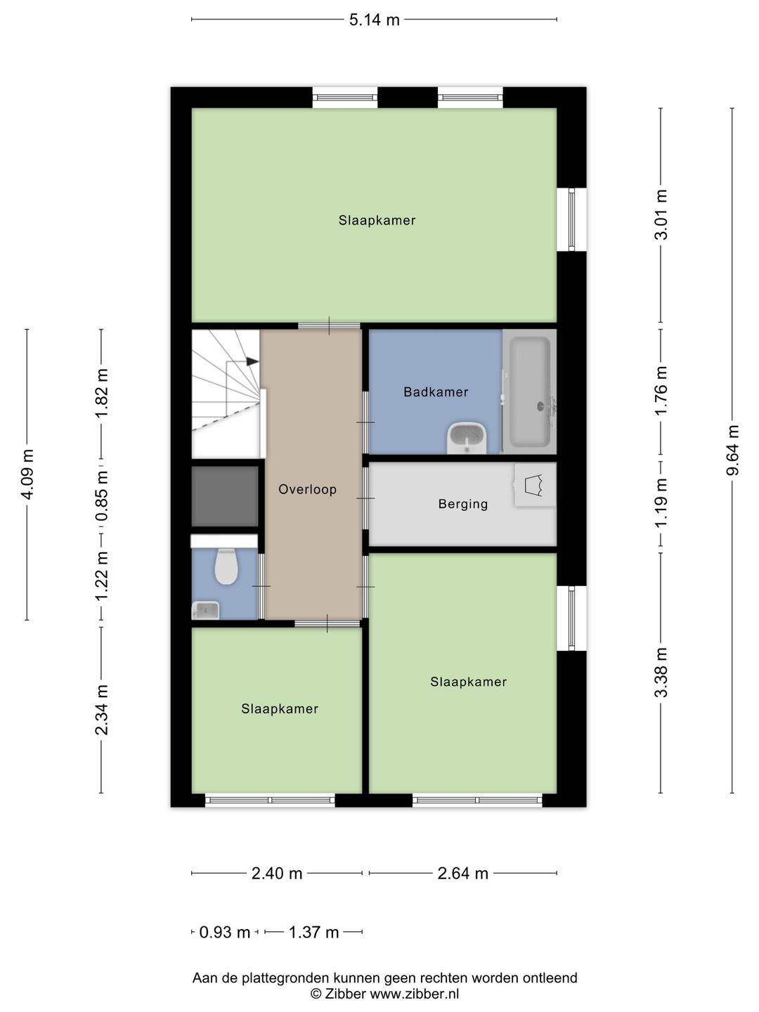Spacious Maisonnette with Large Sun Terrace in Green Nesselande — 41