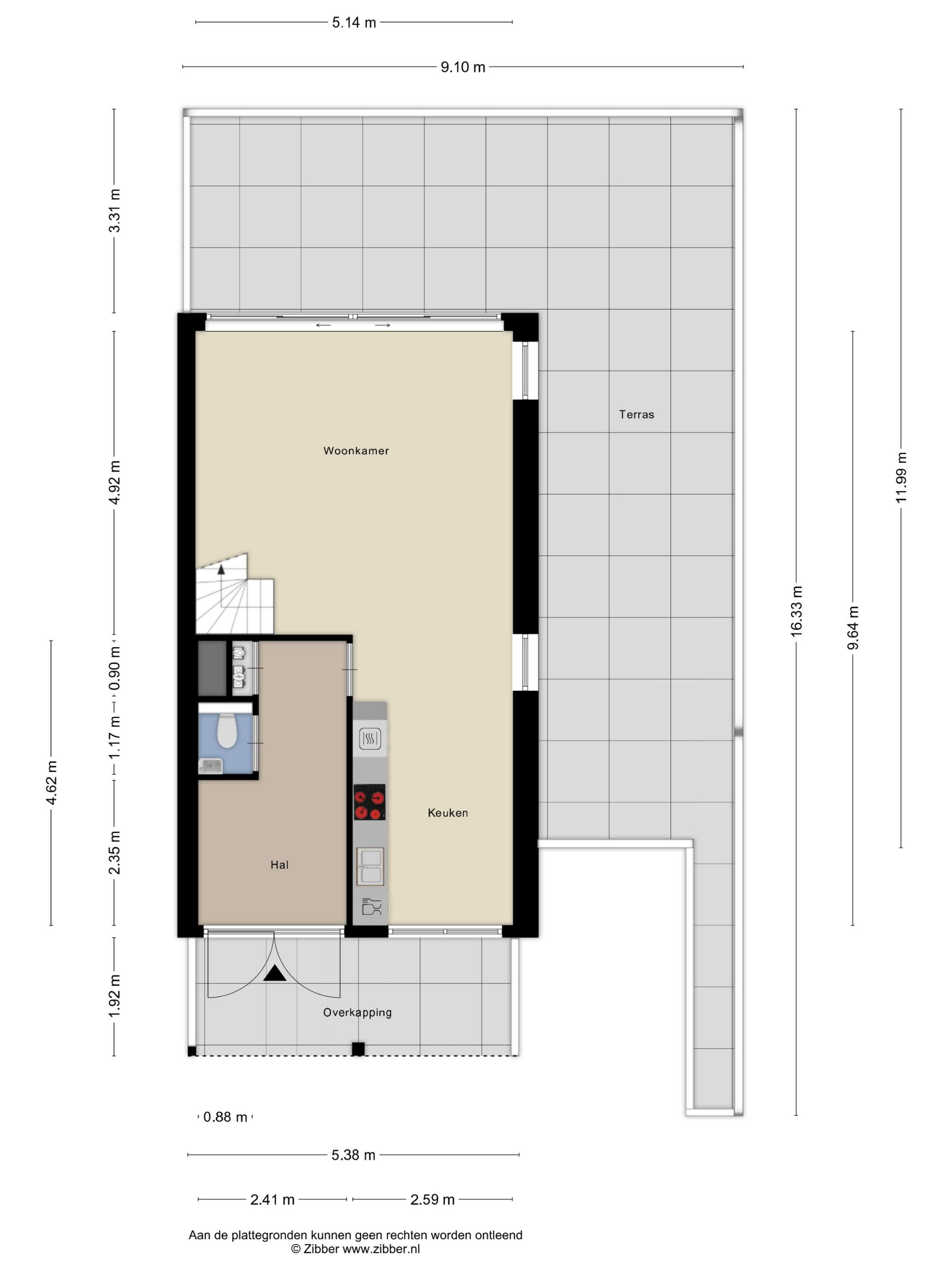 Spacious Maisonnette with Large Sun Terrace in Green Nesselande — 39