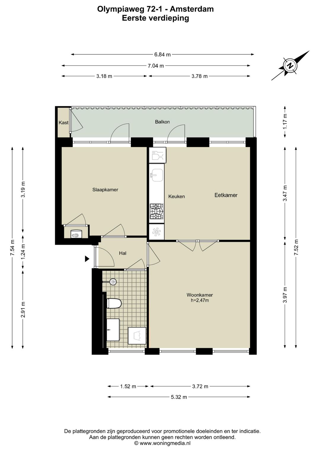 Foto 28 van Olympiaweg 72-1