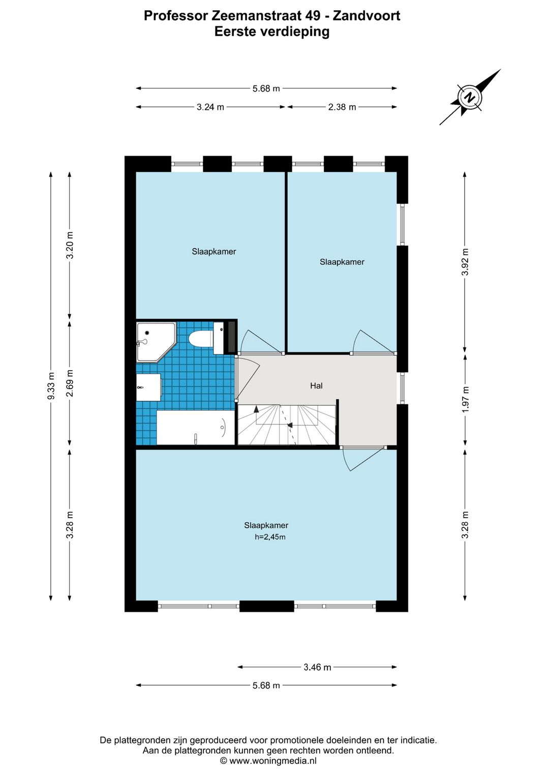 Spacious semi-detached family home with 5 bedrooms near dunes and beach in Zandvoort — 31