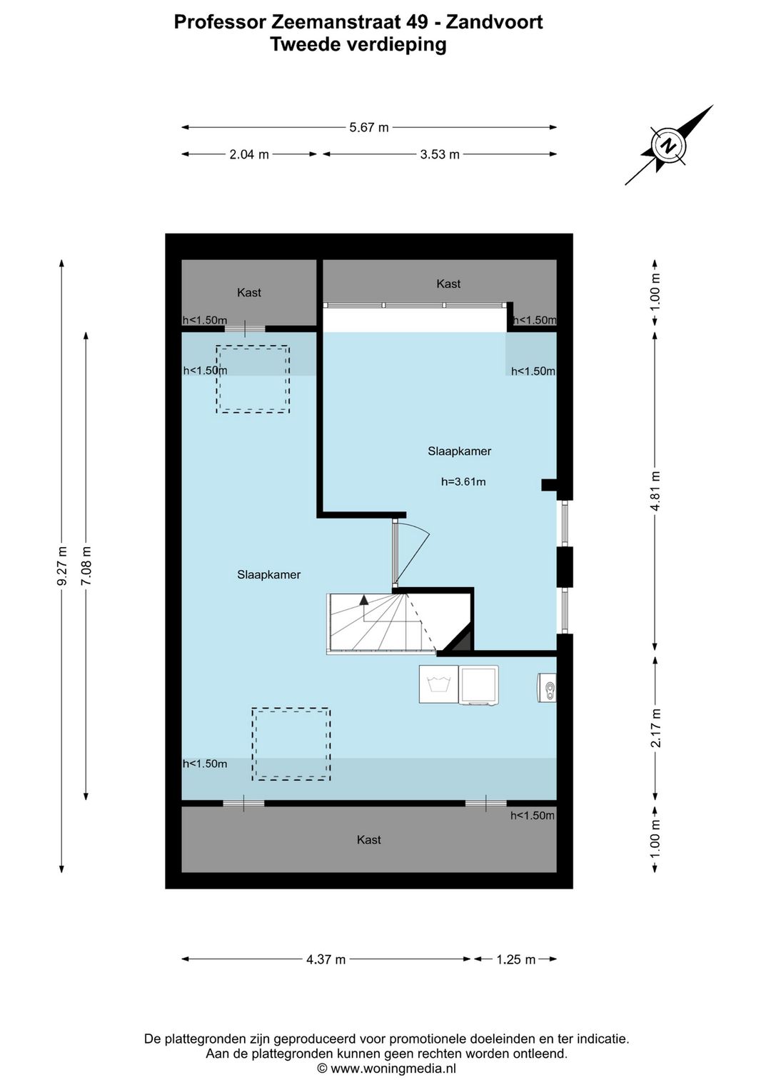 Spacious semi-detached family home with 5 bedrooms near dunes and beach in Zandvoort — 32