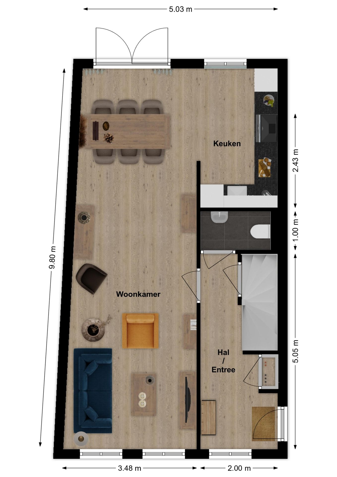 Foto 29 van Landpoortstraat 14-E