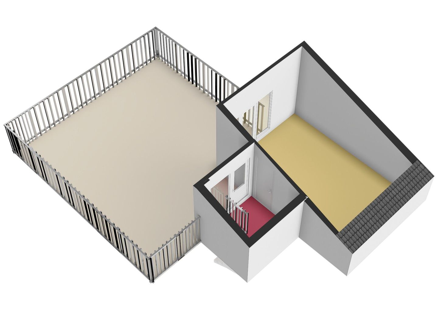 Spacious Maisonnette with South-Facing Terrace on Borneo Island — 25