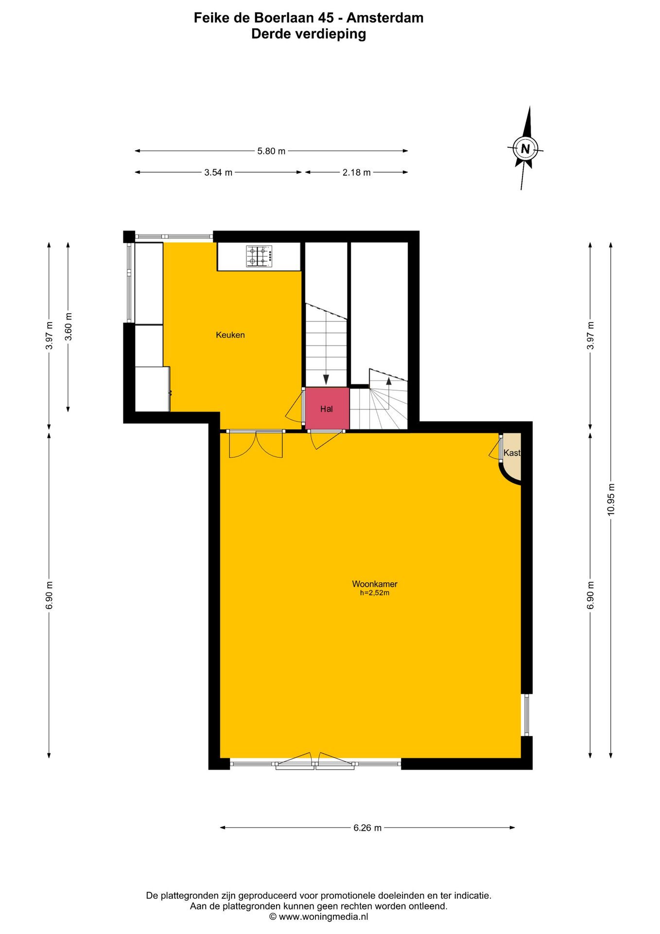 Spacious Maisonnette with South-Facing Terrace on Borneo Island — 29
