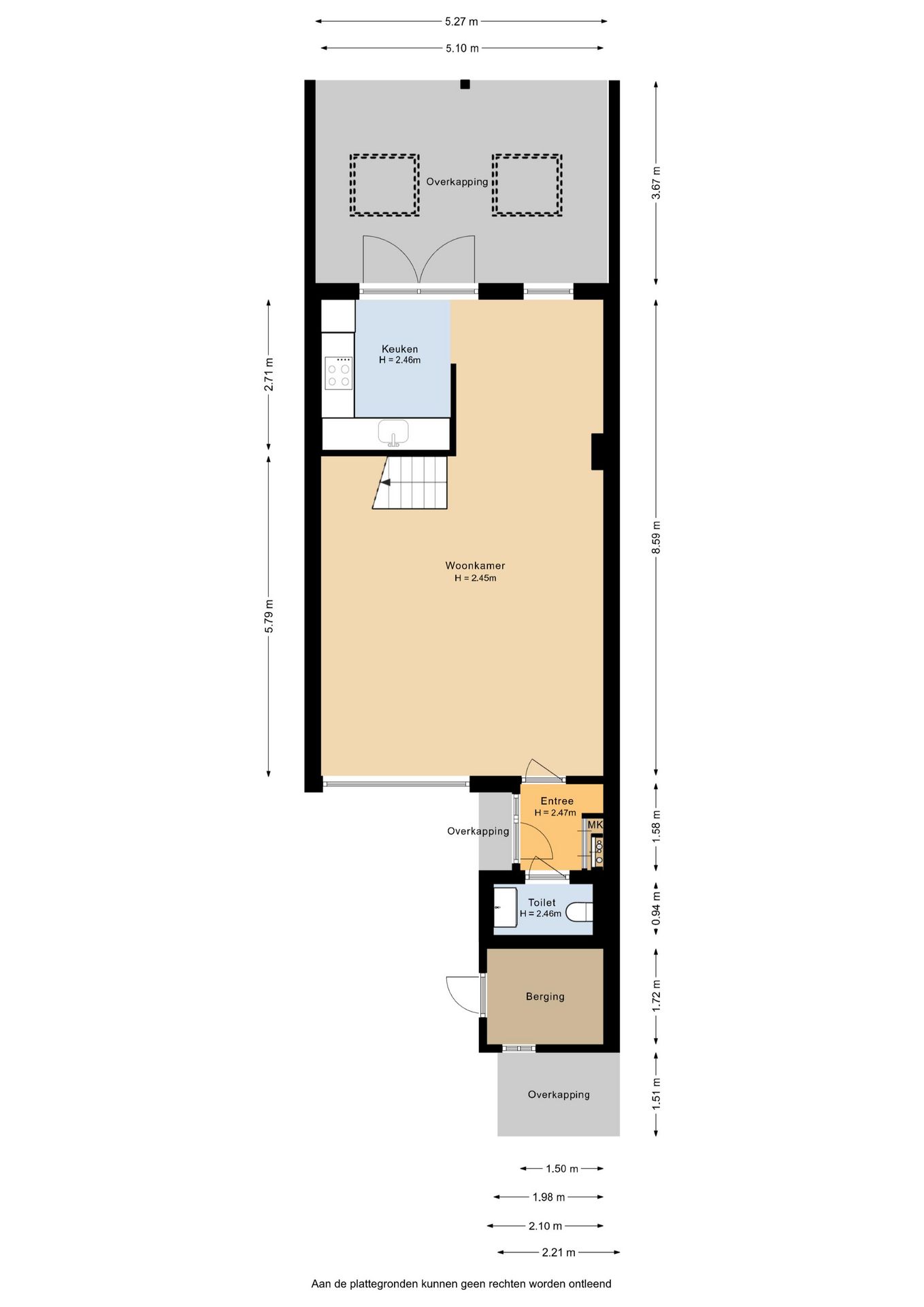 Move-in ready terraced house with luxury attic, covered terrace and waterfront location — 33