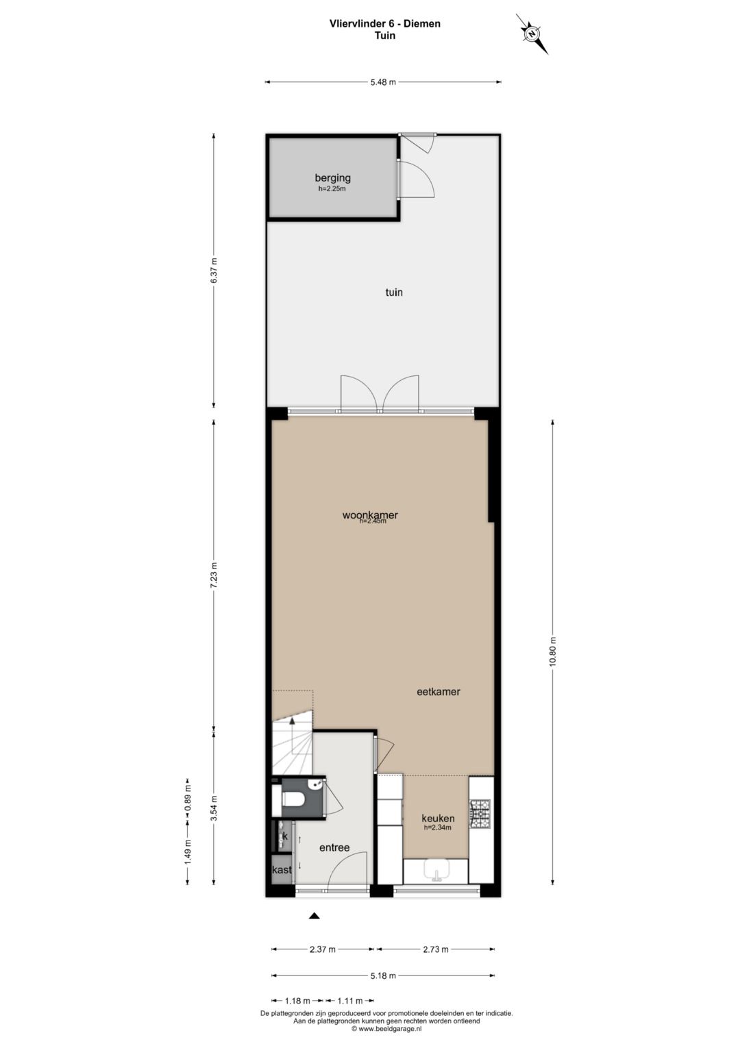 Spacious Family Home with Four Bedrooms in Quiet Diemen-Noord — 39