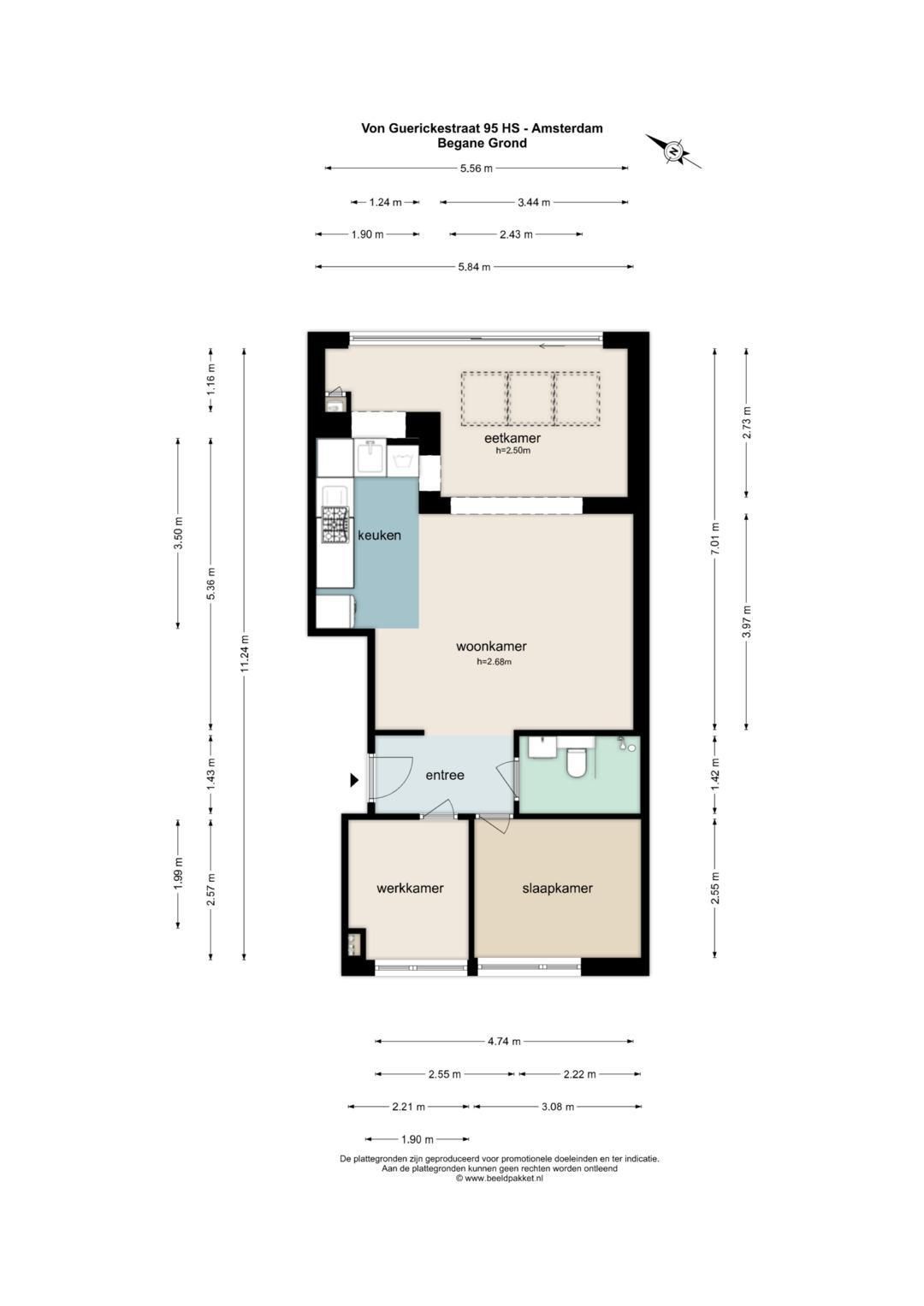 Ground floor apartment with garden in Amsteldorp, Amsterdam — 30