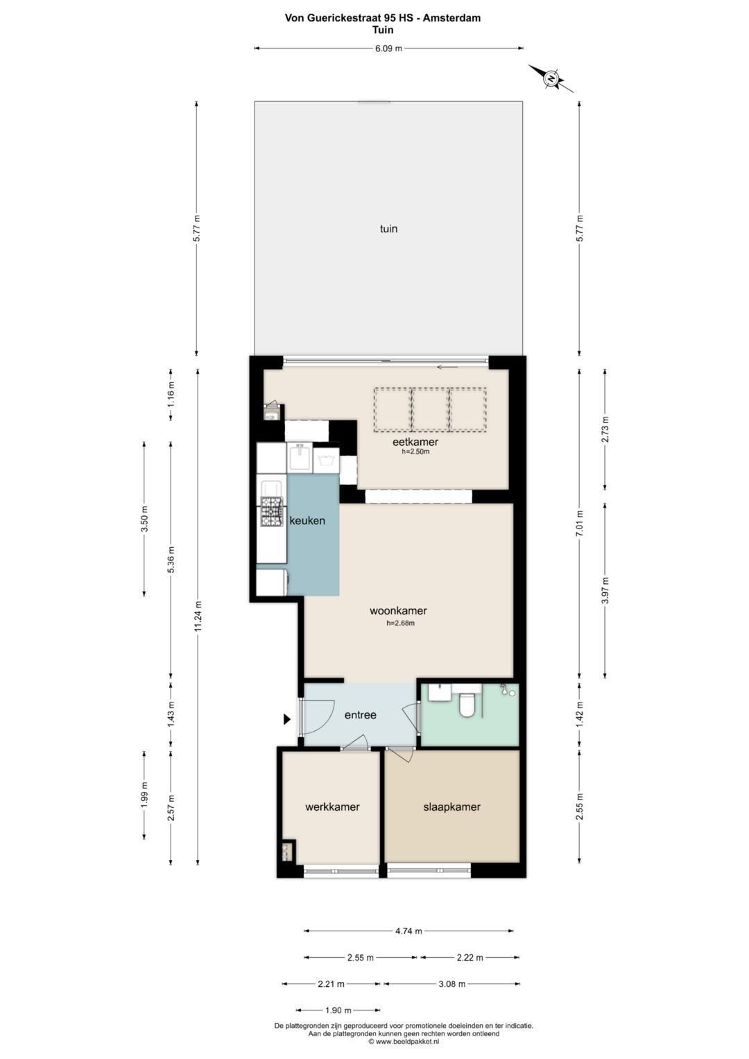Ground floor apartment with garden in Amsteldorp, Amsterdam — 29