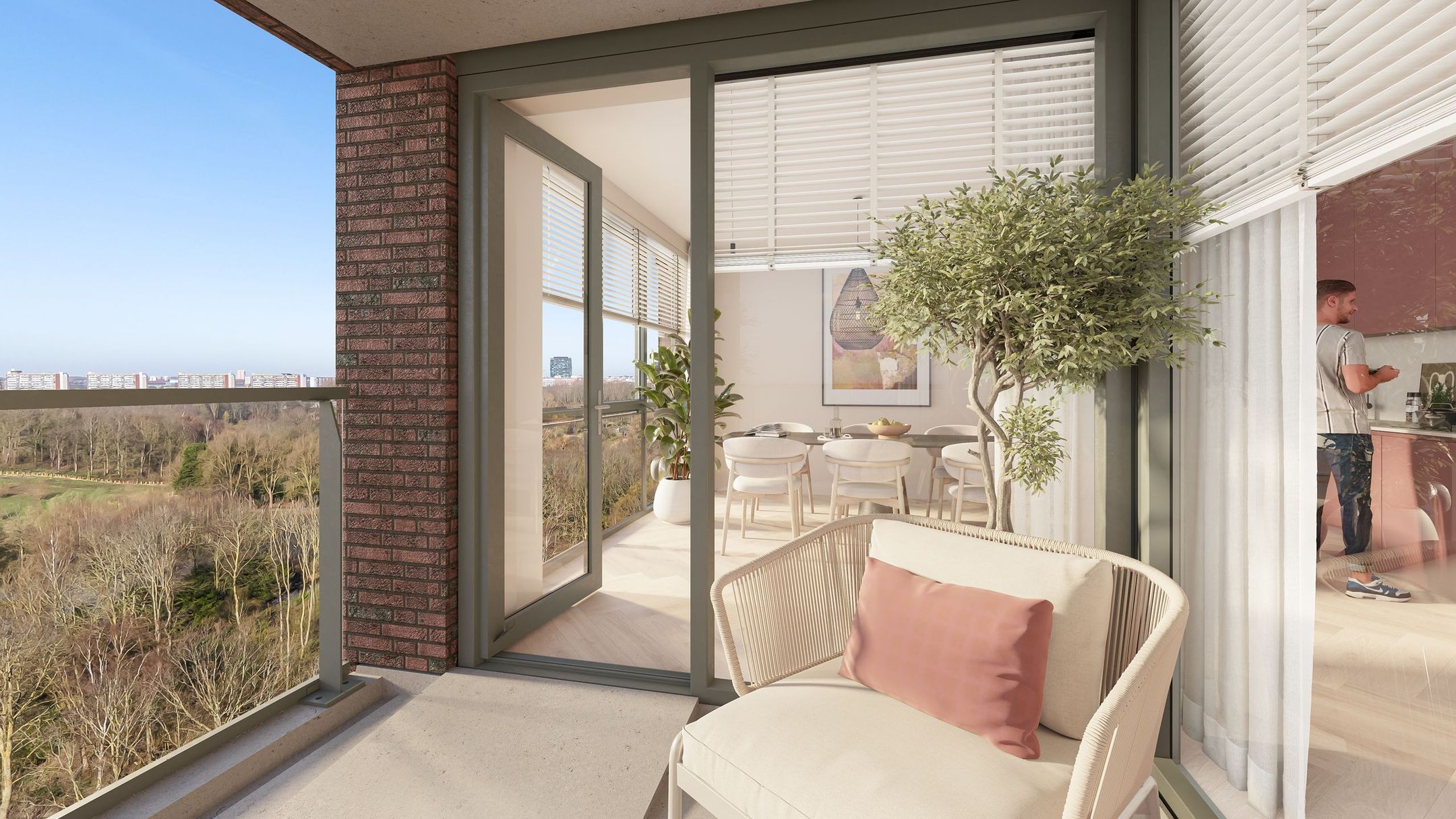 Foto 9 van Driekamer appartement (Bouwnr. bnr 69)