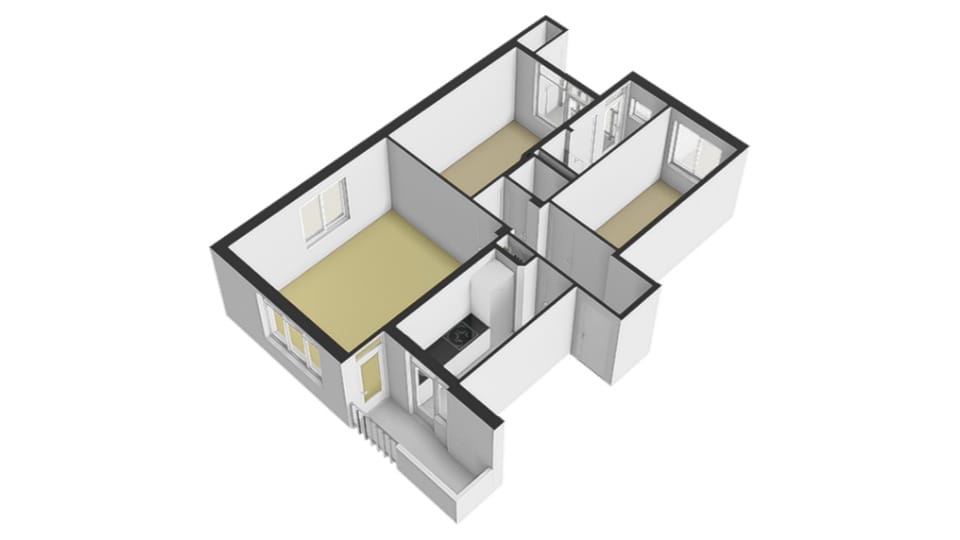 Bright corner apartment with two balconies in Amsterdam Nieuw-West — 40
