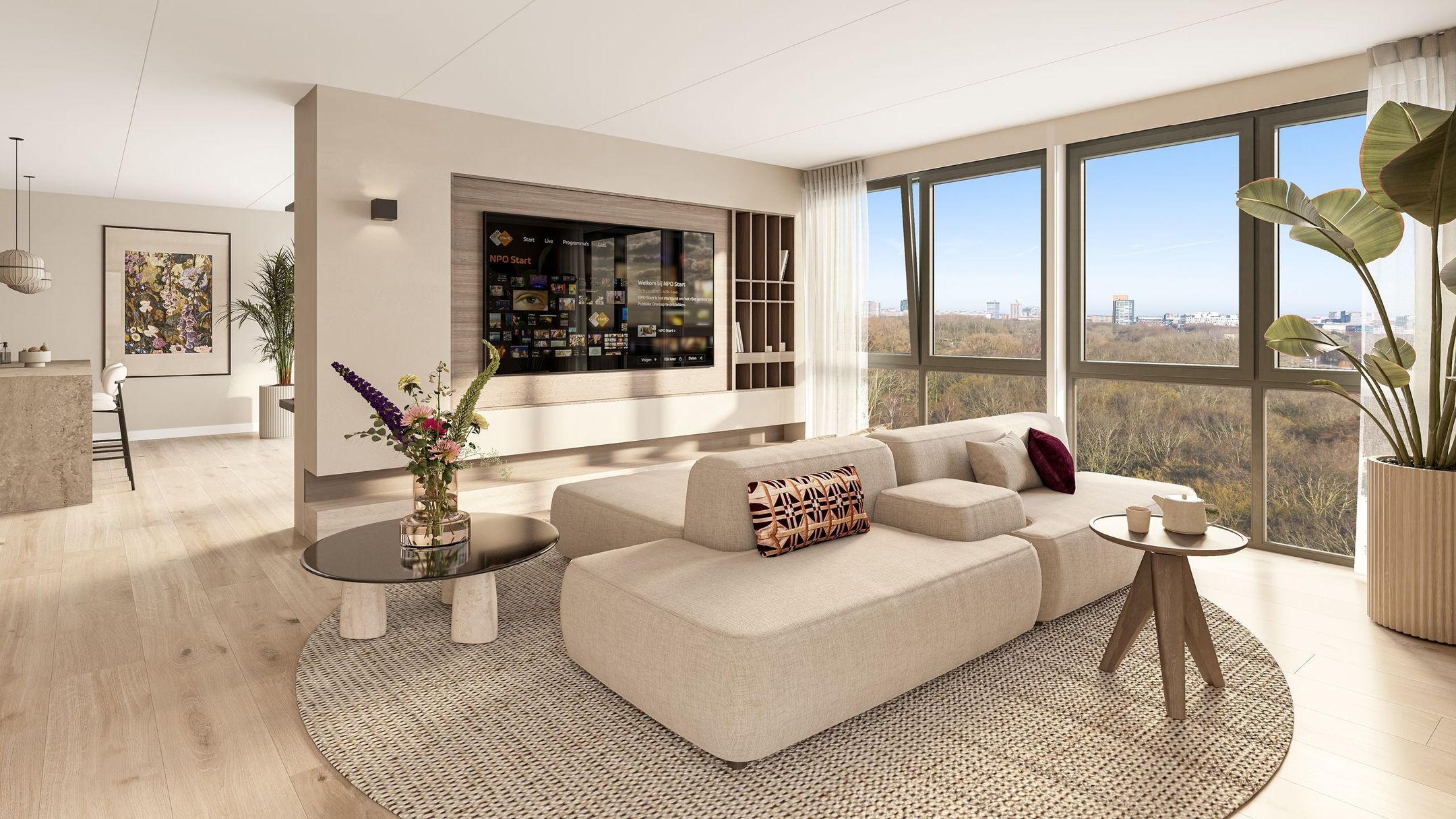 Foto 9 van Vierkamer appartement (Bouwnr. bnr 59)