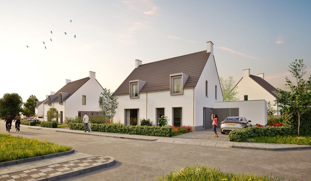 Foto 1 van Paense Lind - twee-onder-een-kapwoning (Bouwnr. 4)