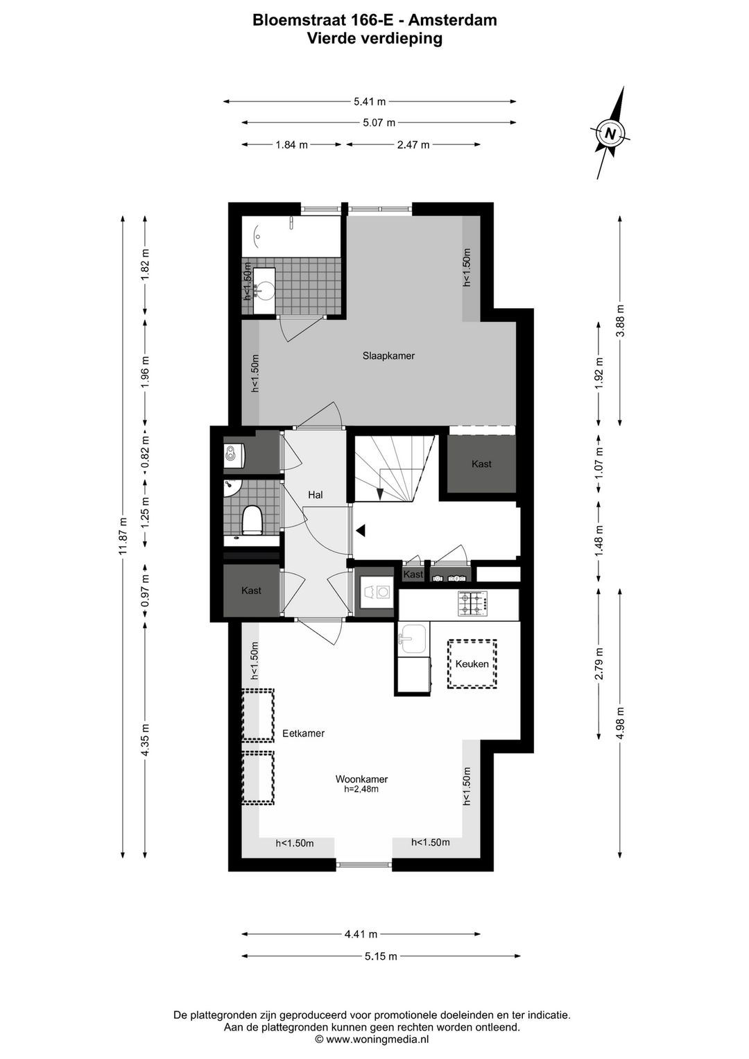 Foto 22 van Bloemstraat 166-E
