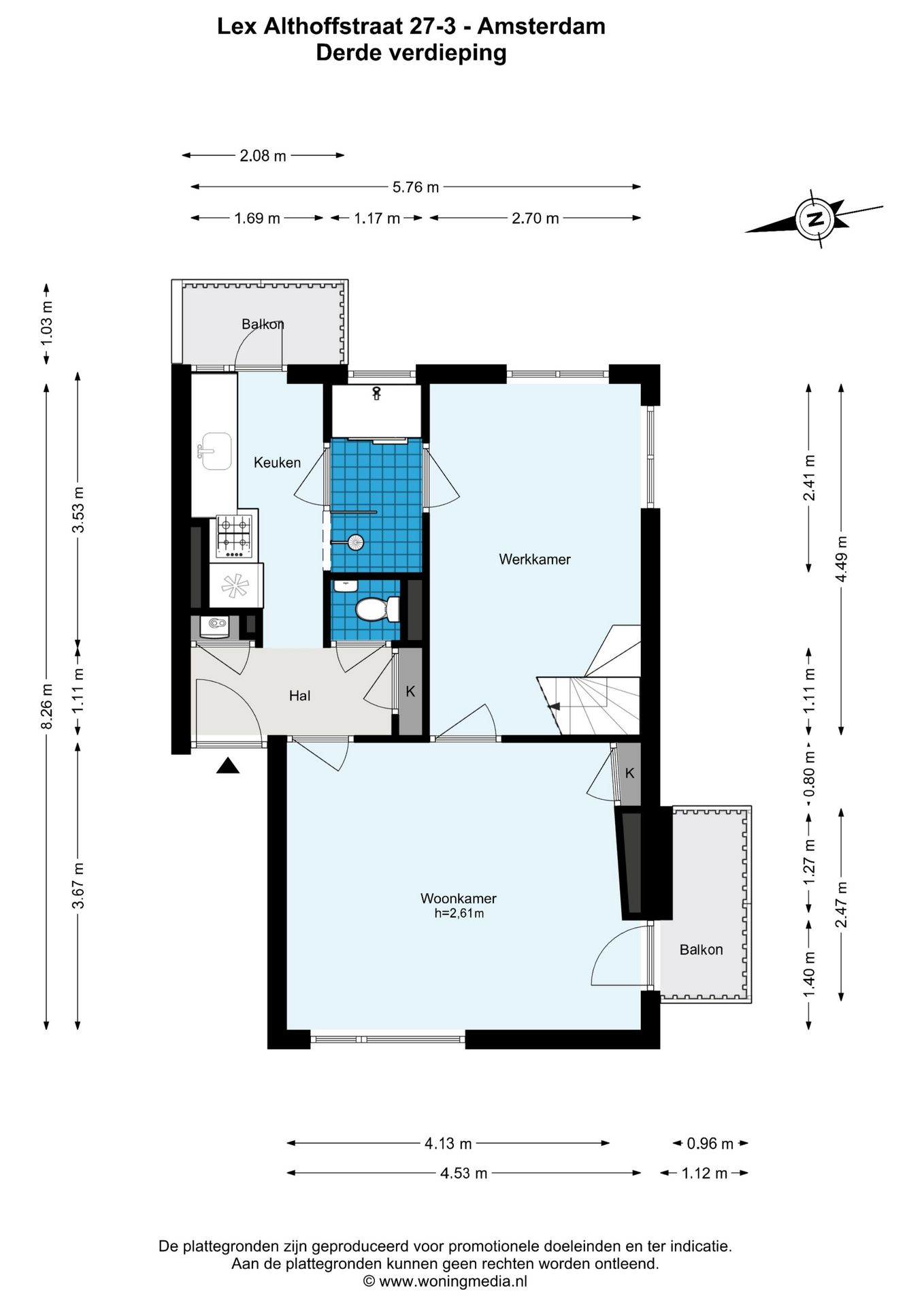 Foto 27 van Lex Althoffstraat 27-3
