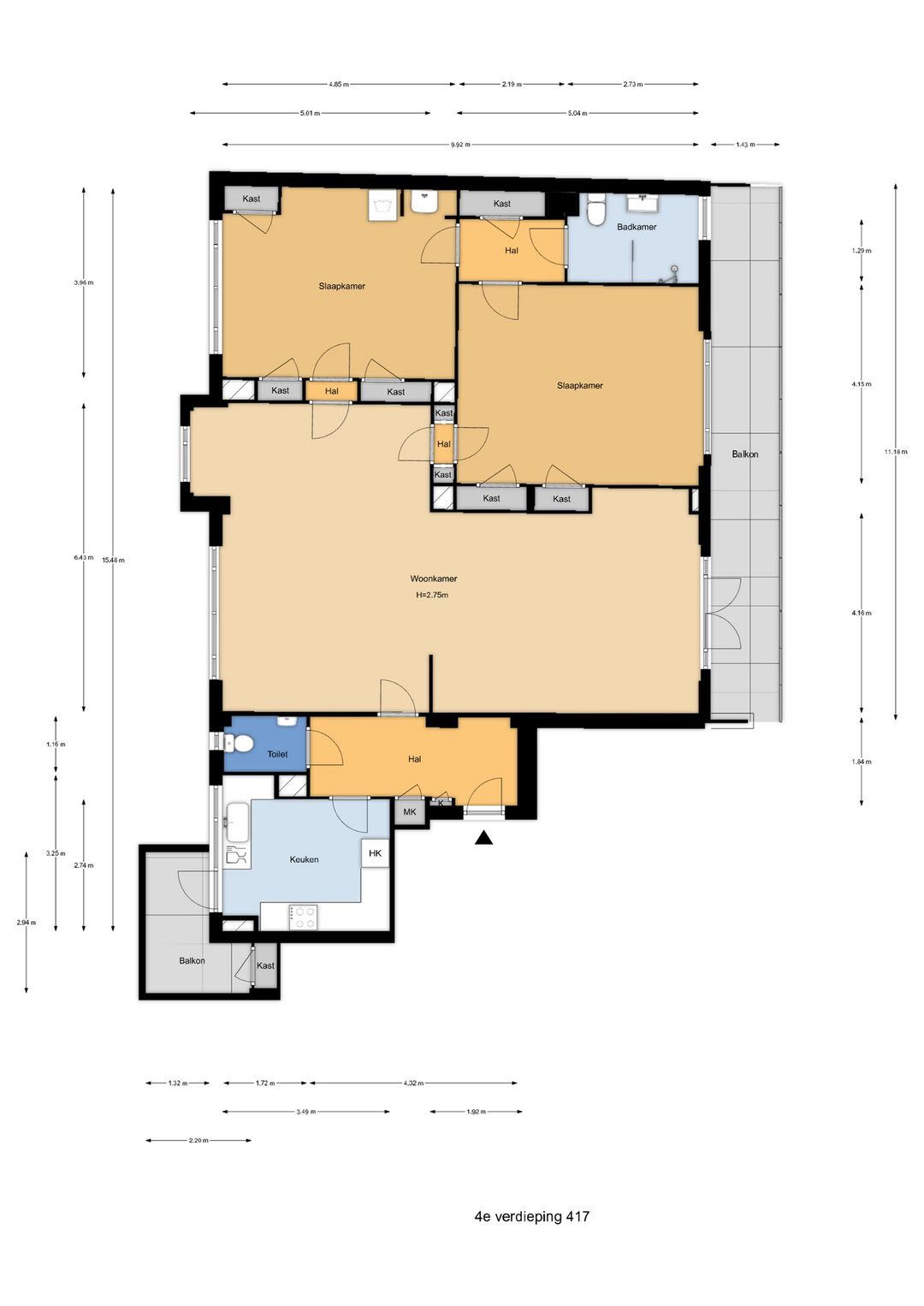 Foto 11 van Van Alkemadelaan 350-417