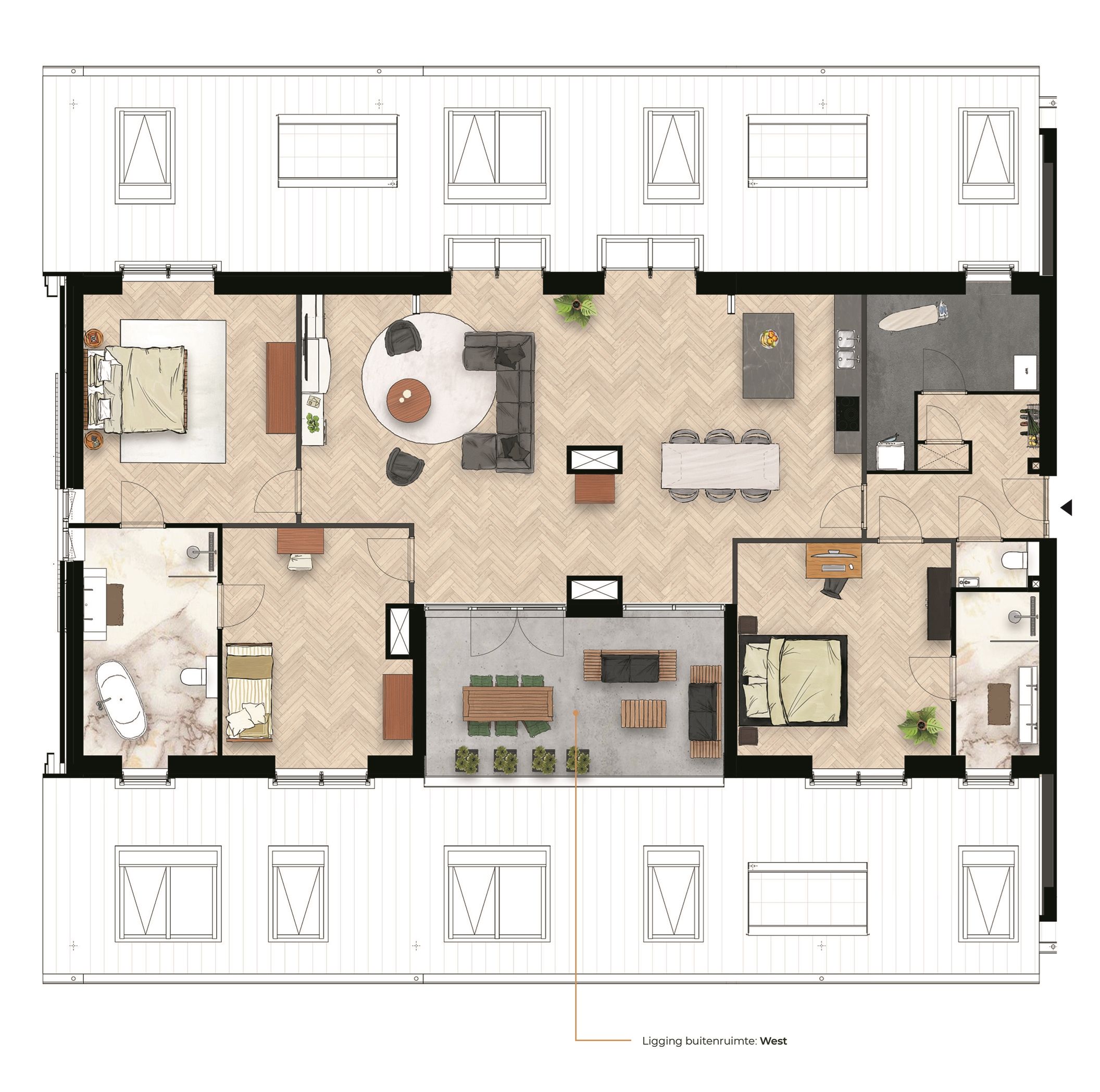 Foto 12 van Achterzeedijk (Bouwnr. 2615)