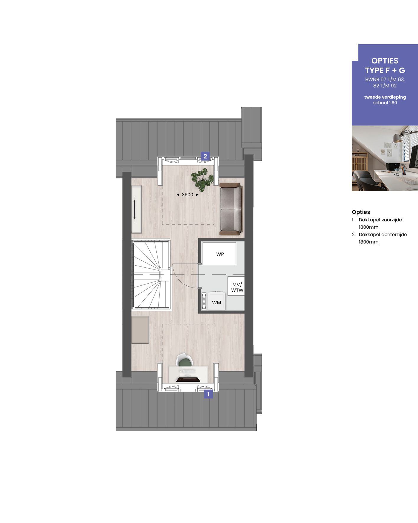 Foto 19 van Zwembadweg fase 1 - tussenwoning kavel 61