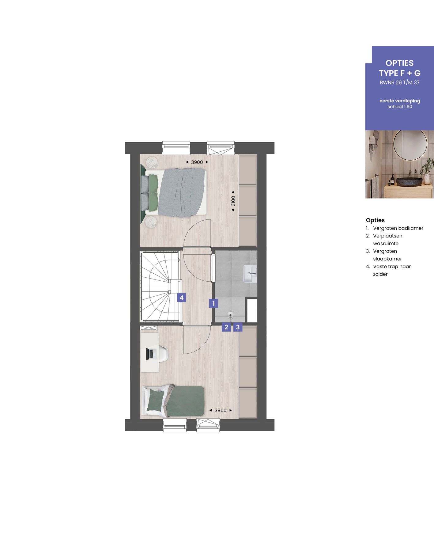 Foto 14 van Zwembadweg fase 1 - tussenwoning kavel 35