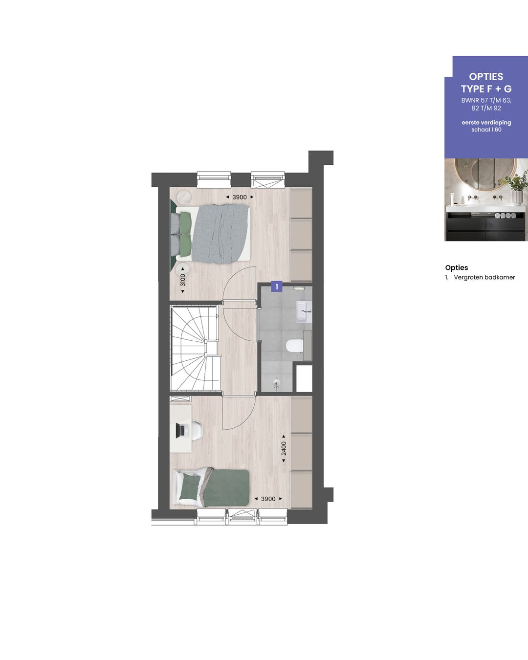 Foto 16 van Zwembadweg fase 1 - tussenwoning kavel 32