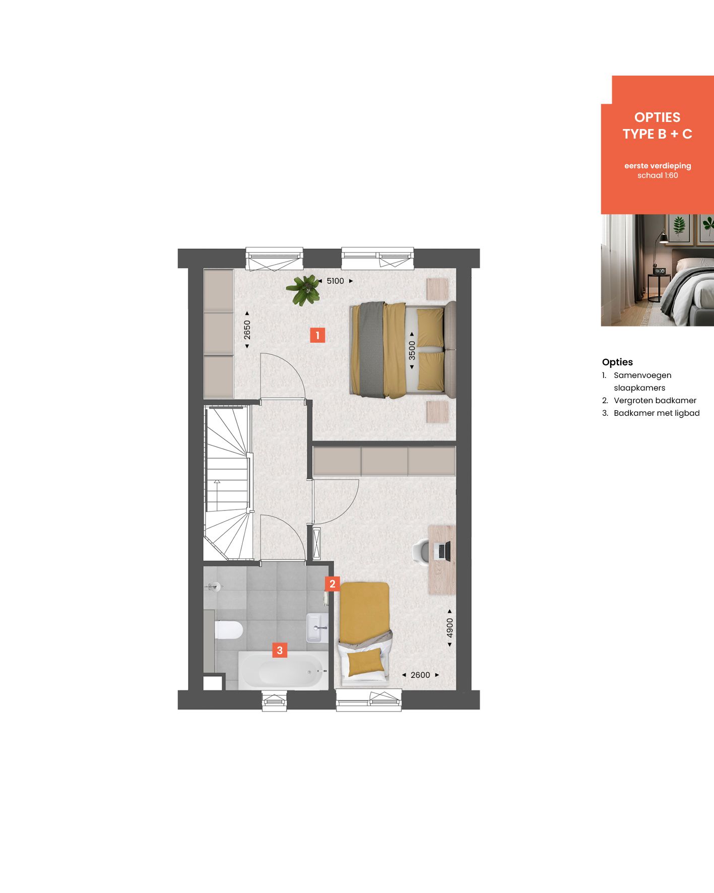 Foto 19 van Zwembadweg fase 1 - tussenwoning kavel 43