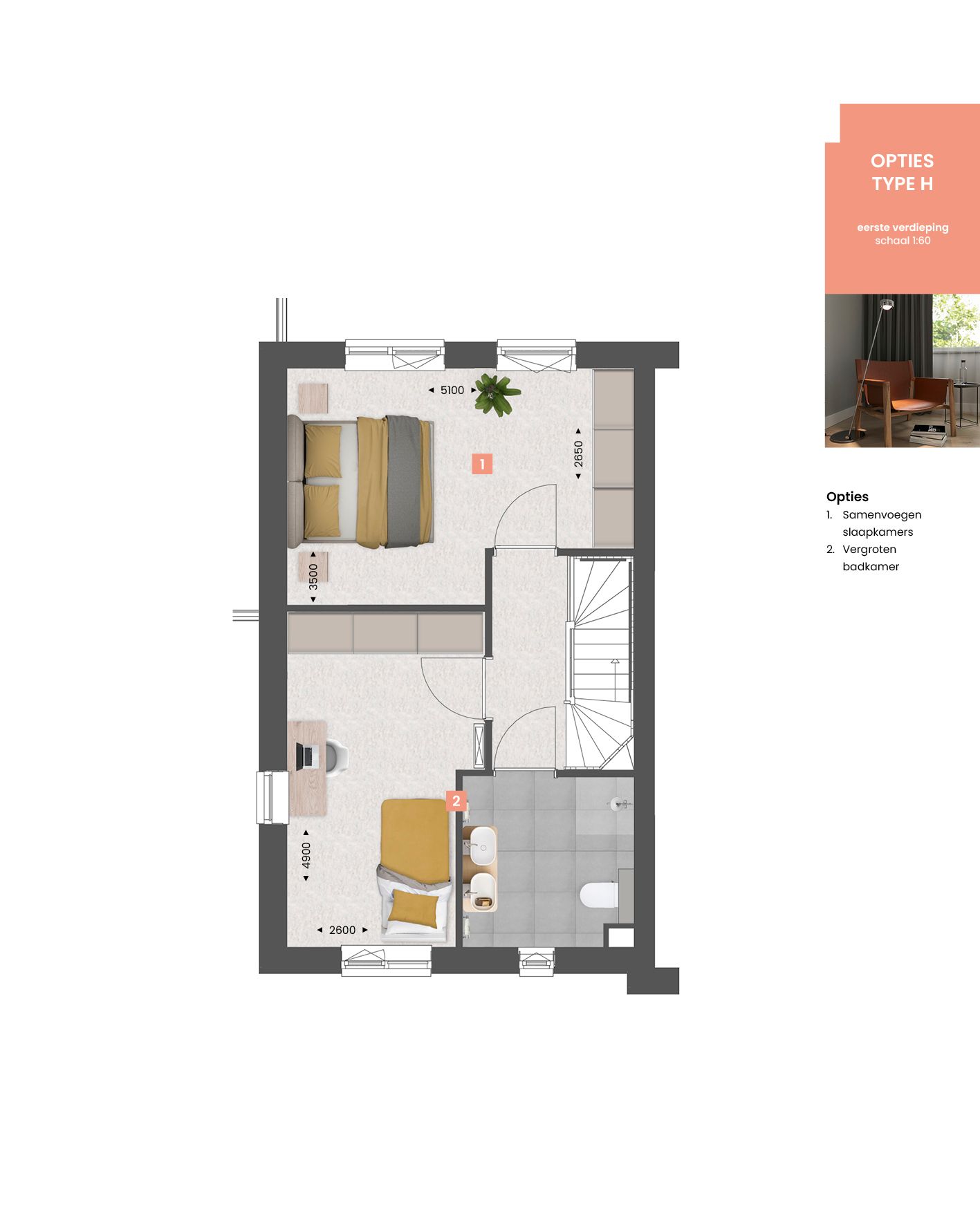 Foto 19 van Zwembadweg fase 1 - hoekwoning kavel 38