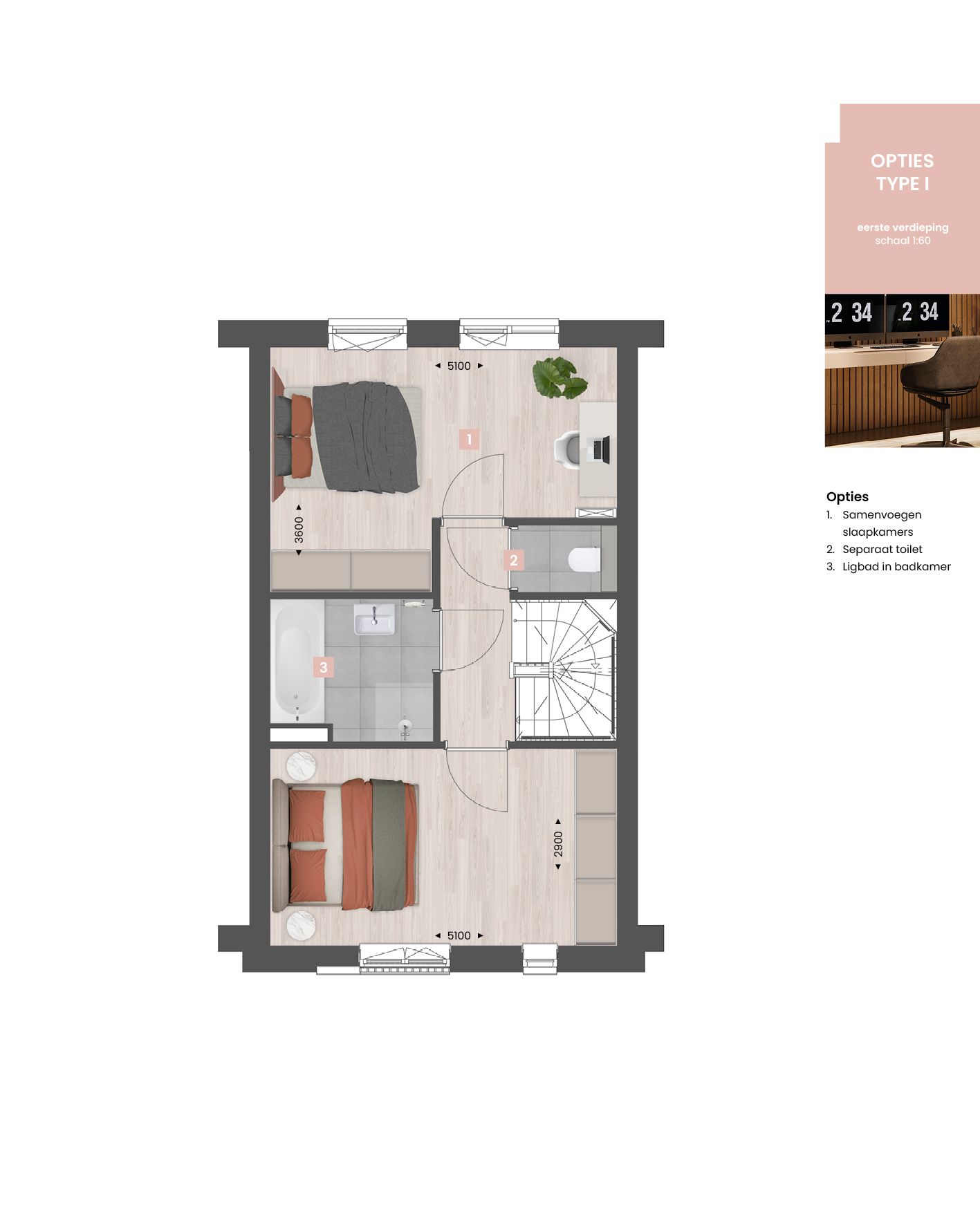 Foto 19 van Zwembadweg fase 1 - tussenwoning kavel 44