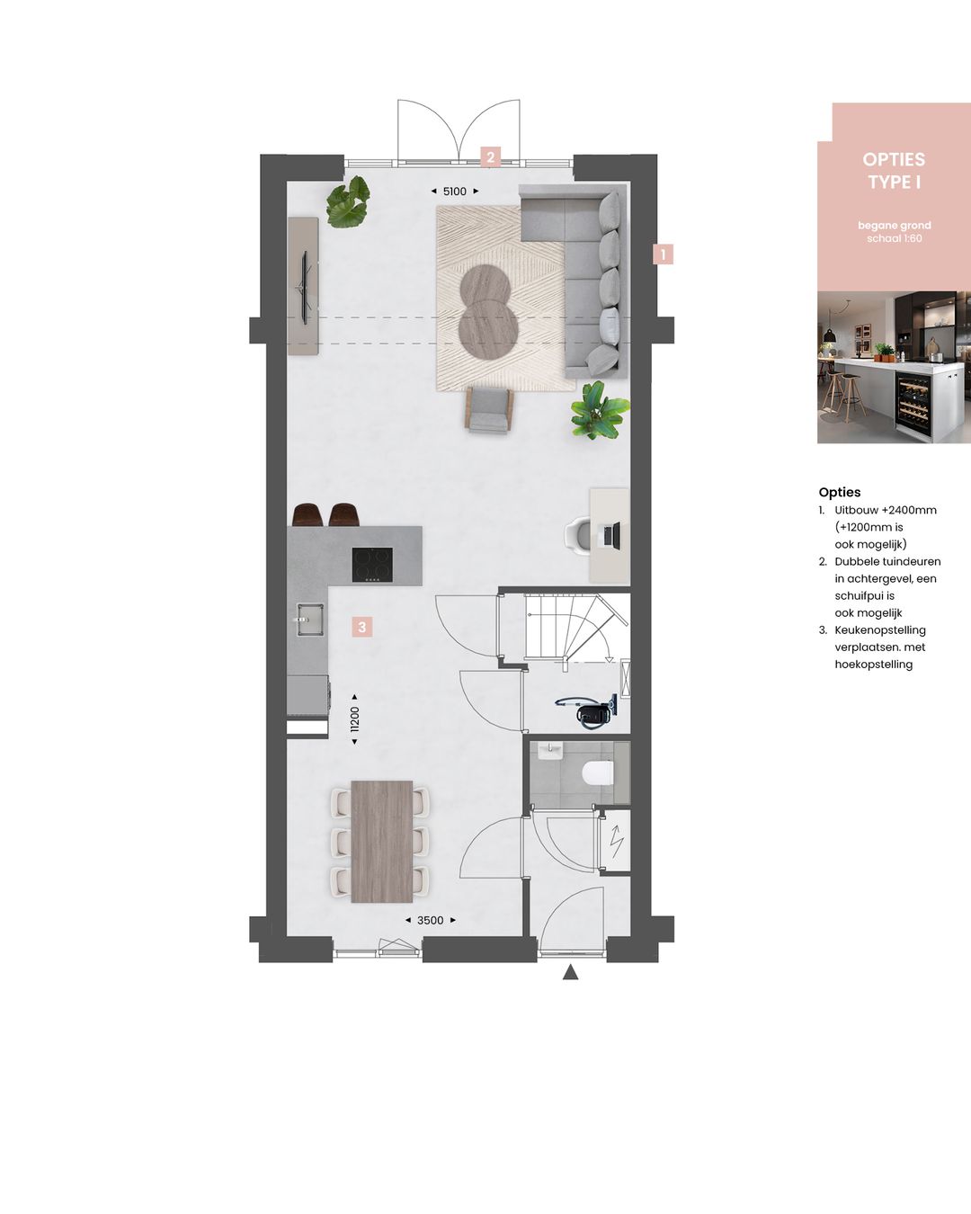 Foto 17 van Zwembadweg fase 1 - tussenwoning kavel 39
