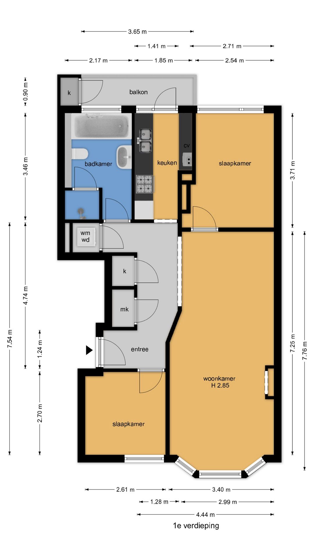 Foto 28 van Paets van Troostwijkstraat 119